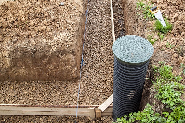 Home drainage installation in Geelong