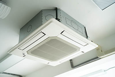Air conditioning split system unit